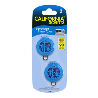 CALIFORNIA SCENTS Lufterfrischer Newport New Car 2 St./Pack.