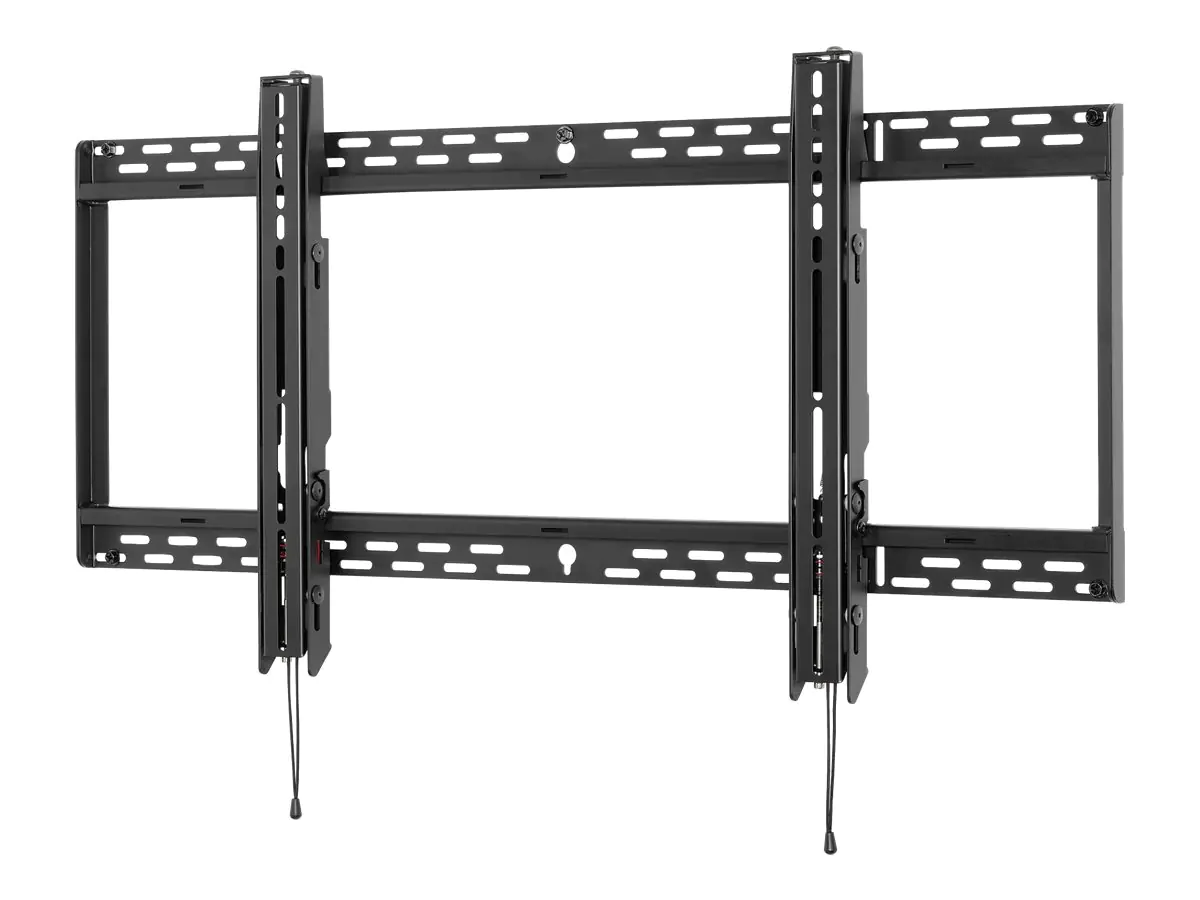 Peerless SmartMount Universal Flat Wall Mount SF670P - Befestigungskit (Wandplatte, Adapter für Halterung) - für Flachbildschirm - Stahl, Epoxidharz - Schwarz (46"-90") - Montageschnittstelle: 895 x 450 mm