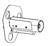 Zebra Medienzufuhrspindel - für Zebra ZT620 P1083320-114