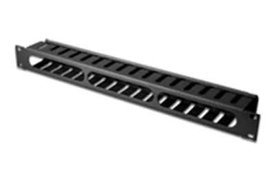 Equip 19 "Rack Mount Kabel Management Panel, Schwarz, Kabelmanagementtafel, Stahl, Schwarz, 1 Stück(e), 600 g 327313
