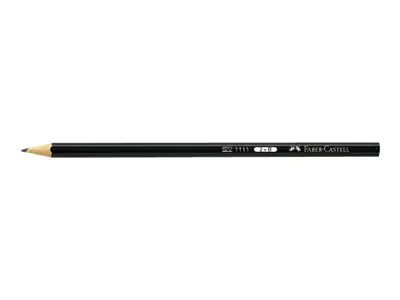 FABER-CASTELL 1111 - Bleistift - Grafit - B (Packung mit 12) 111101