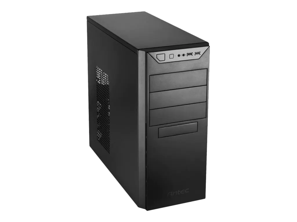Antec New Solution VSK-4000E - Tower - ATX - keine Spannungsversorgung - Schwarz - USB/Audio