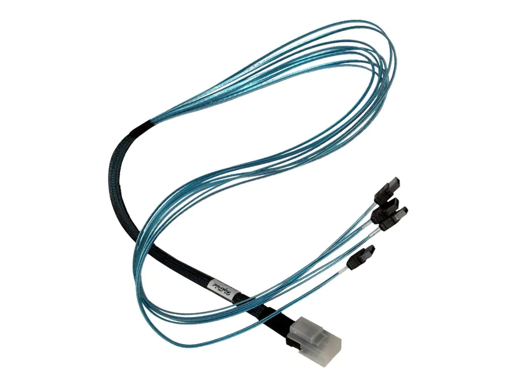 HighPoint - SATA- / SAS-Kabel - Mini SAS (SFF-8087) (M) zu SATA (M) - für HighPoint 4520; Rocket 2720SGL; RocketRAID 2720SGL