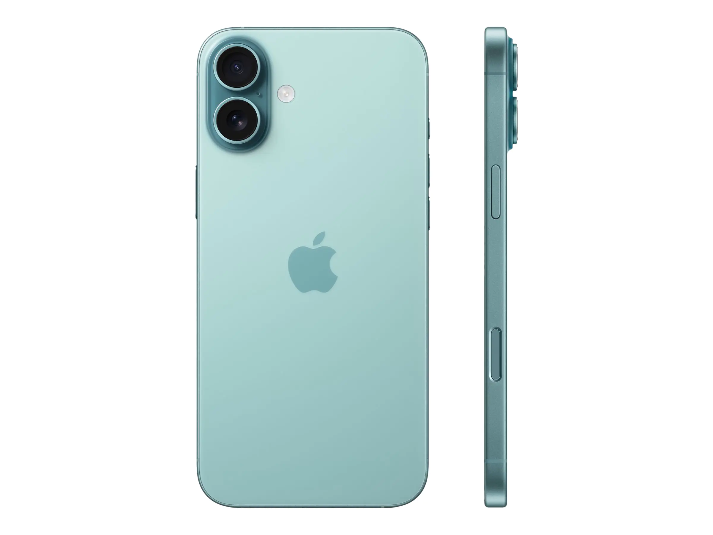 Apple iPhone 16 Plus - 5G Smartphone - Dual-SIM / Interner Speicher 128 GB - OLED-Display - 6.7" - 2796 x 1290 pixels - 2 x Rückkamera 48 MP, 12 MP - front camera 12 MP - teal