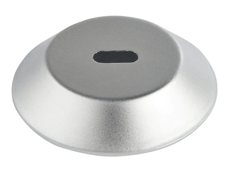 StarTech KSLTAD Adapter für Sicherheitssteckplatz (K-Slot, Universal, Laptop-Schloss, Diebstahlsicherung) Silber - Sicherheitsschloss-Adapterkit - Silber - für P/N: ARMPIVOTE2, ARMUNONB1, FPPNEUSTND