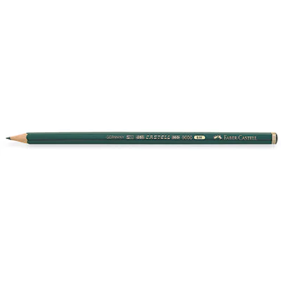 Faber-Castell Bleistift CASTELL 9000 119001 B dunkelgrün