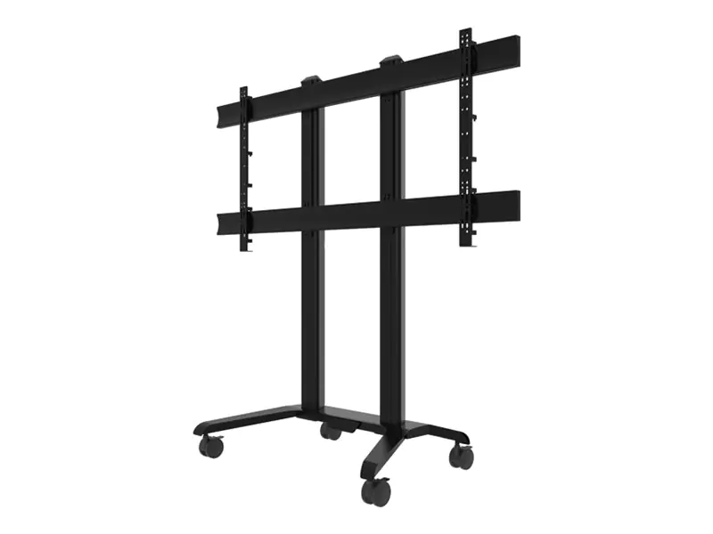 B-TECH BT8590 - Wagen - für Flachbildschirm - XXL , Trolley - verriegelbar - weiß -