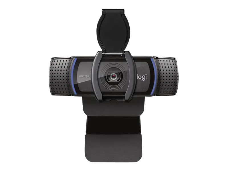 Logitech HD Pro Webcam C920S - Webcam - Farbe - 1920 x 1080 - Audio - USB
