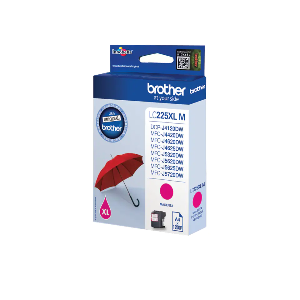 Brother LC225XLM - Magenta - Original - Tintenpatrone - für Brother DCP-J4120, MFC-J4420, J4620, J5320, J5620, J5625, J5720; Business Smart MFC-J4420