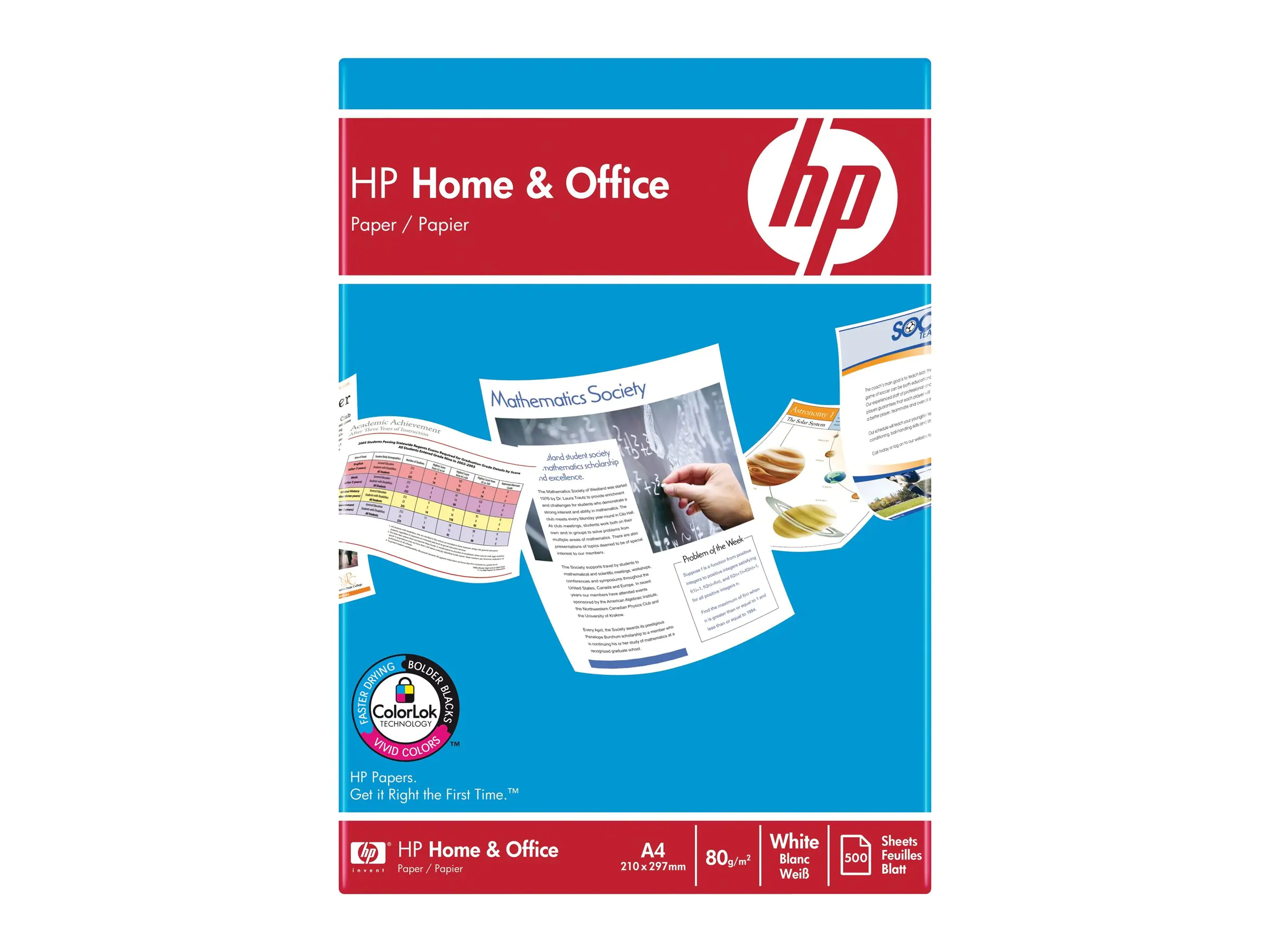 HP Home & Office Paper - A4 (210 x 297 mm) CHP150