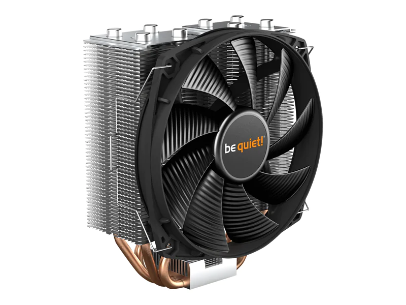be quiet! Shadow Rock Slim 2 - Prozessor-Luftkühler - (für: LGA1150, LGA1151, LGA1155, LGA1200, LGA1700, LGA2011-3 (Square ILM), LGA2066, AM4) - Aluminium - 135 mm - Schwarz