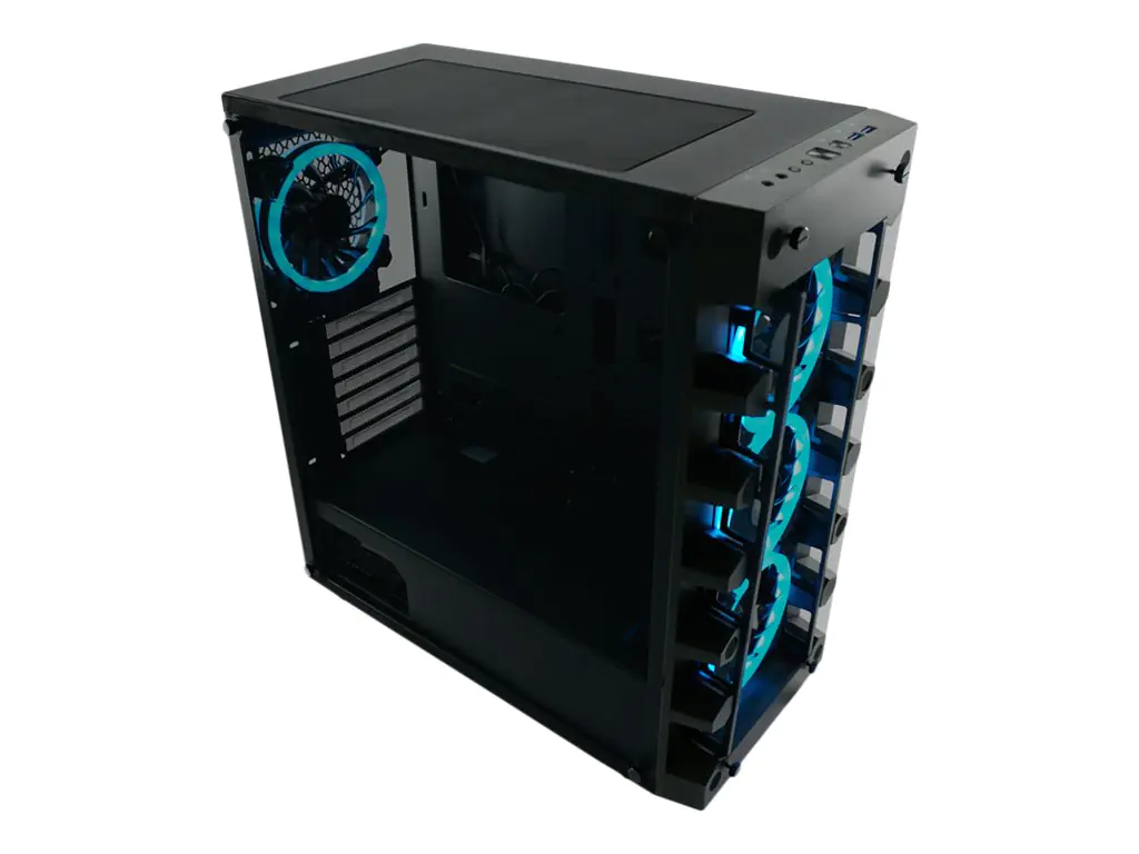 LC-Power Gaming 709B Solar_System_X - Tower - ATX - Seitenteil mit Fenster (gehärtetes Glas) LC-709B-ON