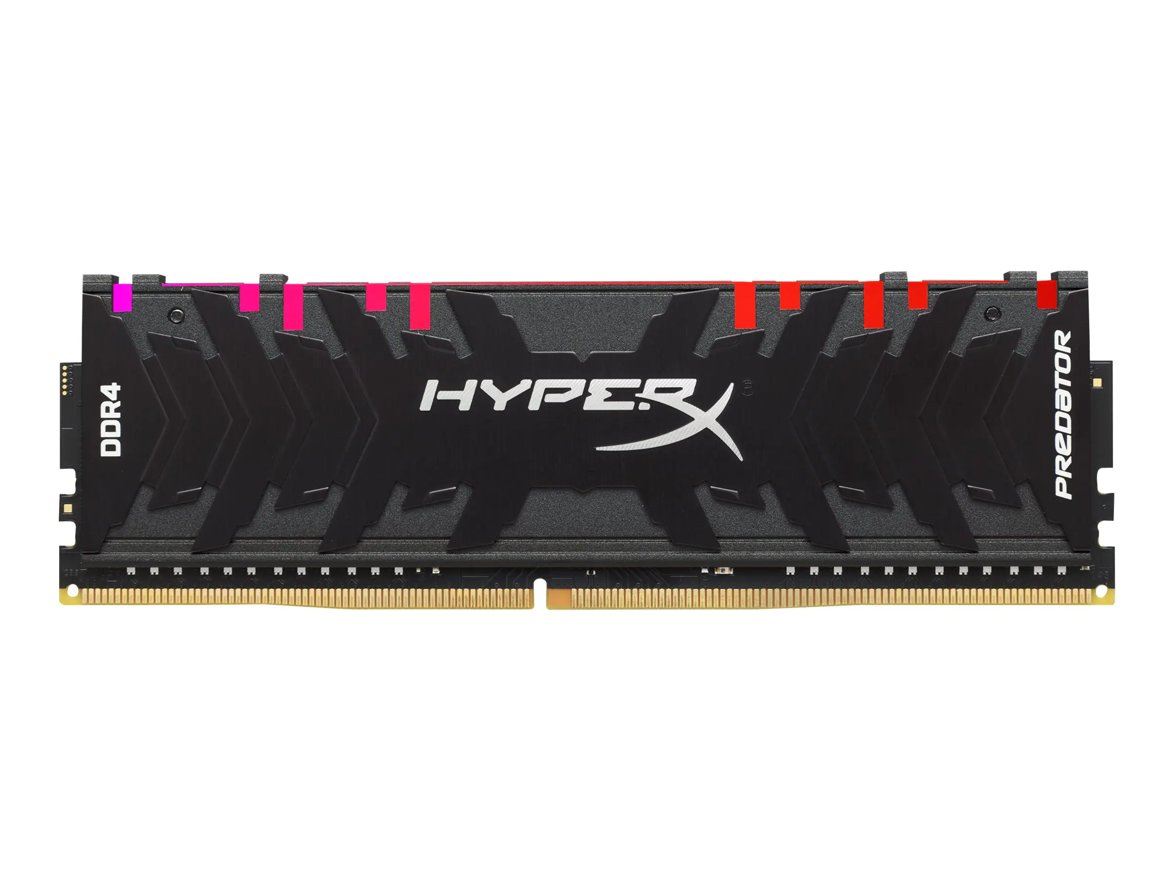 HyperX Predator RGB - DDR4 - kit - 64 GB: 2 x 32 GB - DIMM 288-PIN - 3200 MHz / PC4-25600 - CL16 - 1.35 V - ungepuffert - non-ECC - Schwarz