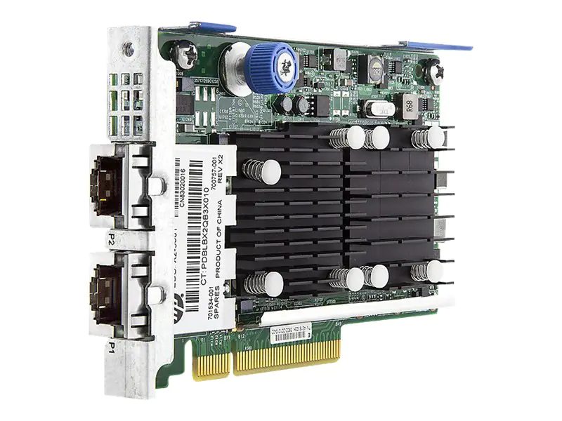 HPE FlexFabric 533FLR-T - Netzwerkadapter - PCIe 2.0 x8 - 10Gb Ethernet x 2 - für ProLiant DL360 Gen10, DL388p Gen8