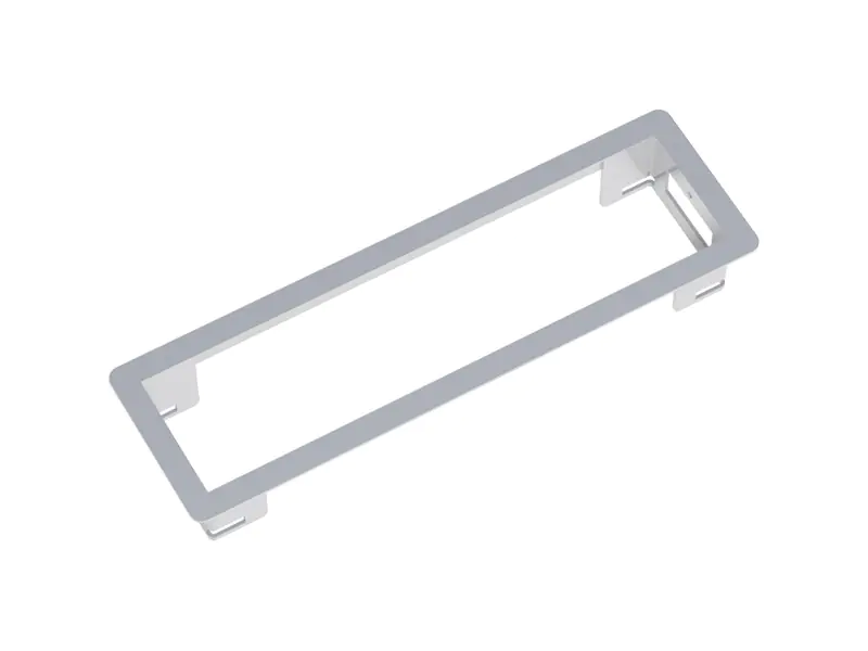 Bachmann POWER FRAME 3-way - Rahmen für Anschlüsse - rostfreier Edelstahl