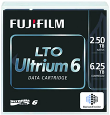 Fuji - 5 x LTO Ultrium 6 - 2.5 TB / 6.25 TB - etikettiert - für PRIMERGY RX600 S6, TX1320 M3, TX1320 M4, TX1330 M3, TX1330 M4, TX2550 M4, TX2550 M5