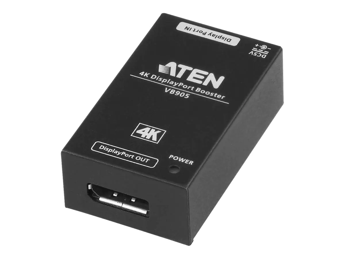 ATEN VB905 DisplayPort Booster - Erweiterung für Video/Audio - DisplayPort - bis zu 20 m - für P/N: VE901T-AT-E