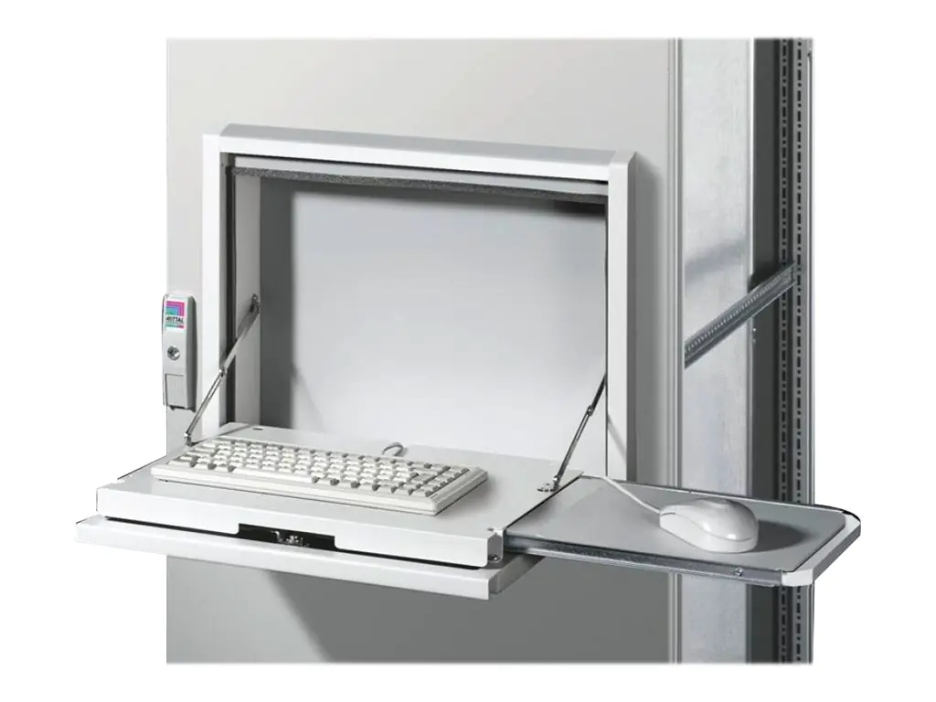 Rittal Klapplade für Tastatur und Mouse 482.6x355x126mm - Rack-Zubehör