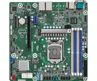ASRock Rack E3C252D4U - Motherboard - micro ATX - LGA1200-Sockel - C252 Chipsatz - USB 3.2 Gen 1 - 2 x Gigabit LAN - Onboard-Grafik