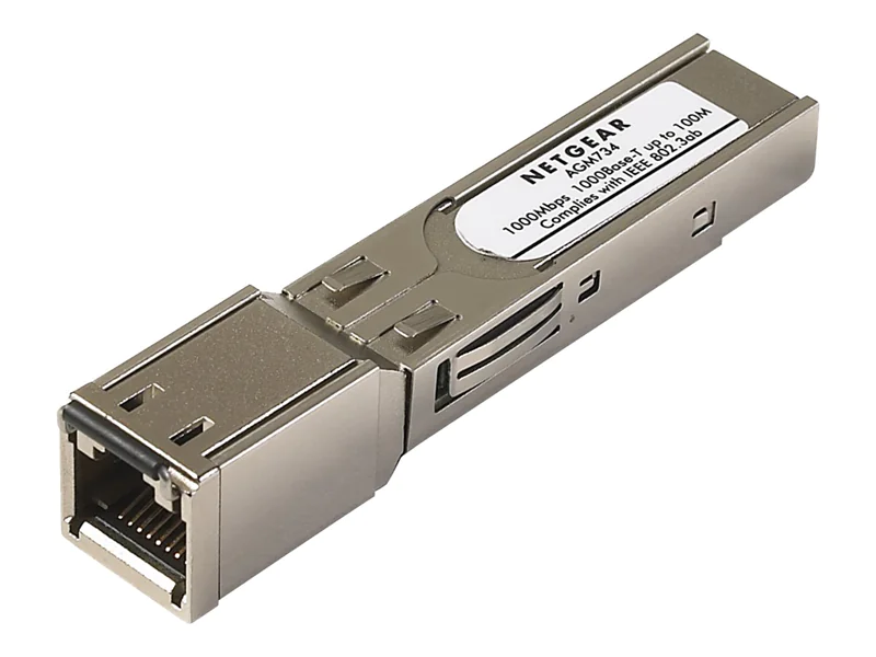 NETGEAR ProSafe AGM734 - SFP (Mini-GBIC)-Transceiver-Modul - 1GbE - 1000Base-T - RJ-45