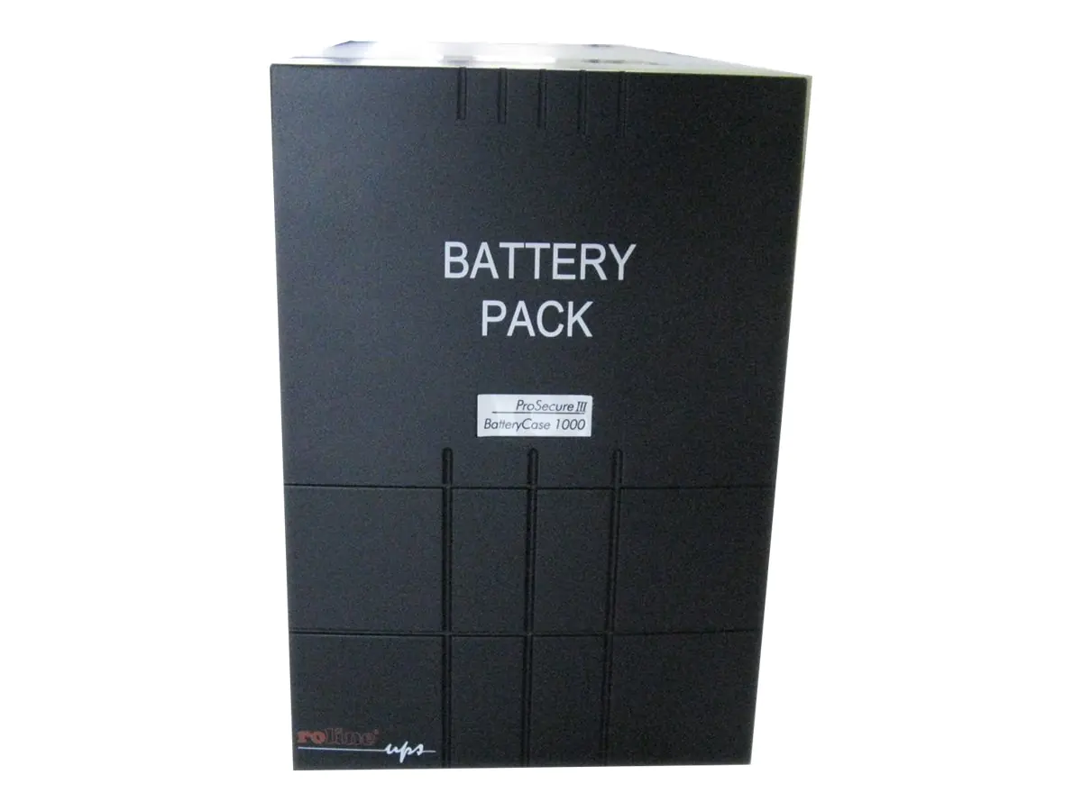 ROLINE ProSecure III BatteryPack 3000 - USV-Akku - Schwarz - für ProSecure III 3000