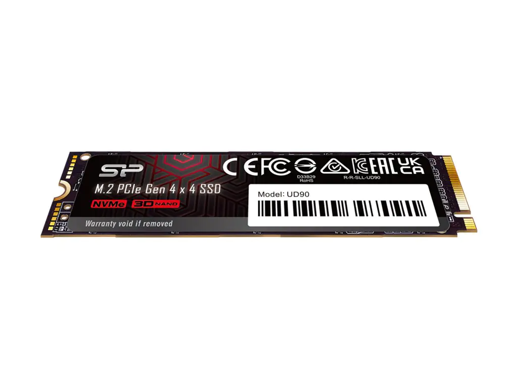 Silicon Power UD90 - SSD - 1 TB - intern - M.2 2280 - PCIe 4.0 x4 (NVMe)