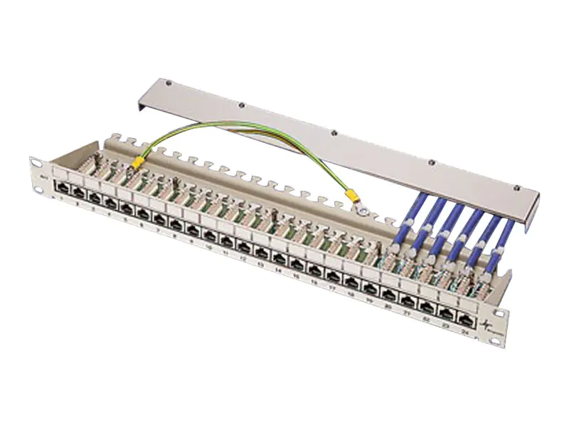 Telegärtner Karl Gärtner Telegärtner - Patch Panel - CAT 6 - Grau - 48.3 cm (19")