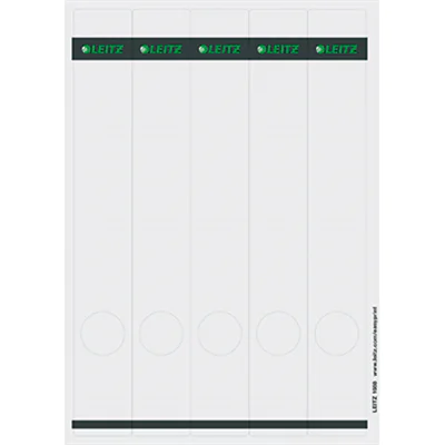 Leitz Ordneretikett 16880085 lang/schmal Papier gr 125 St./Pack.