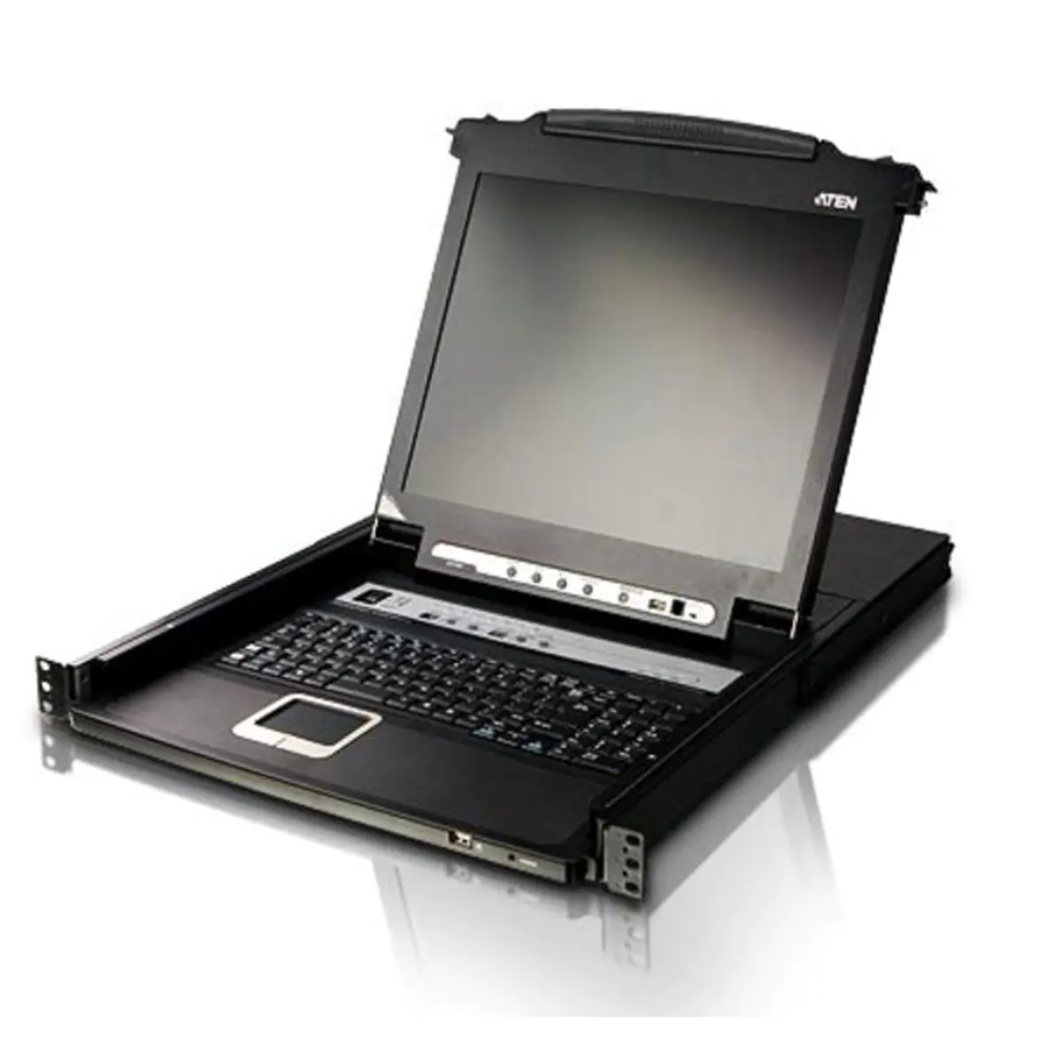 ATEN CL5716N LCD KVM Switch USB-PS/2 VGA ES -Layout - KVM-Umschalter - PS/2