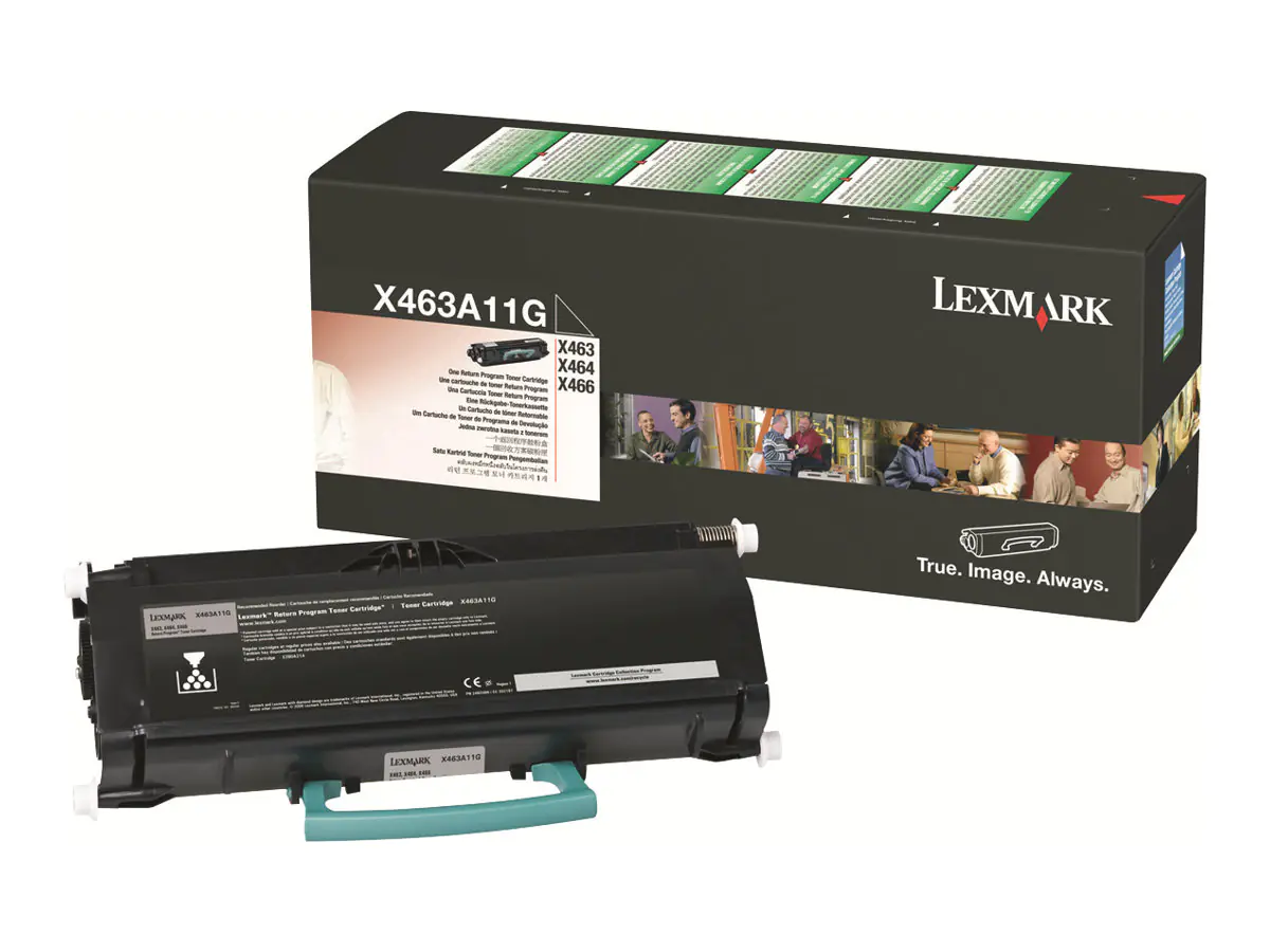 Lexmark - Schwarz - Original - Tonerpatrone LCCP, LRP - für Lexmark X463de, X464de, X466de, X466dte, X466dwe