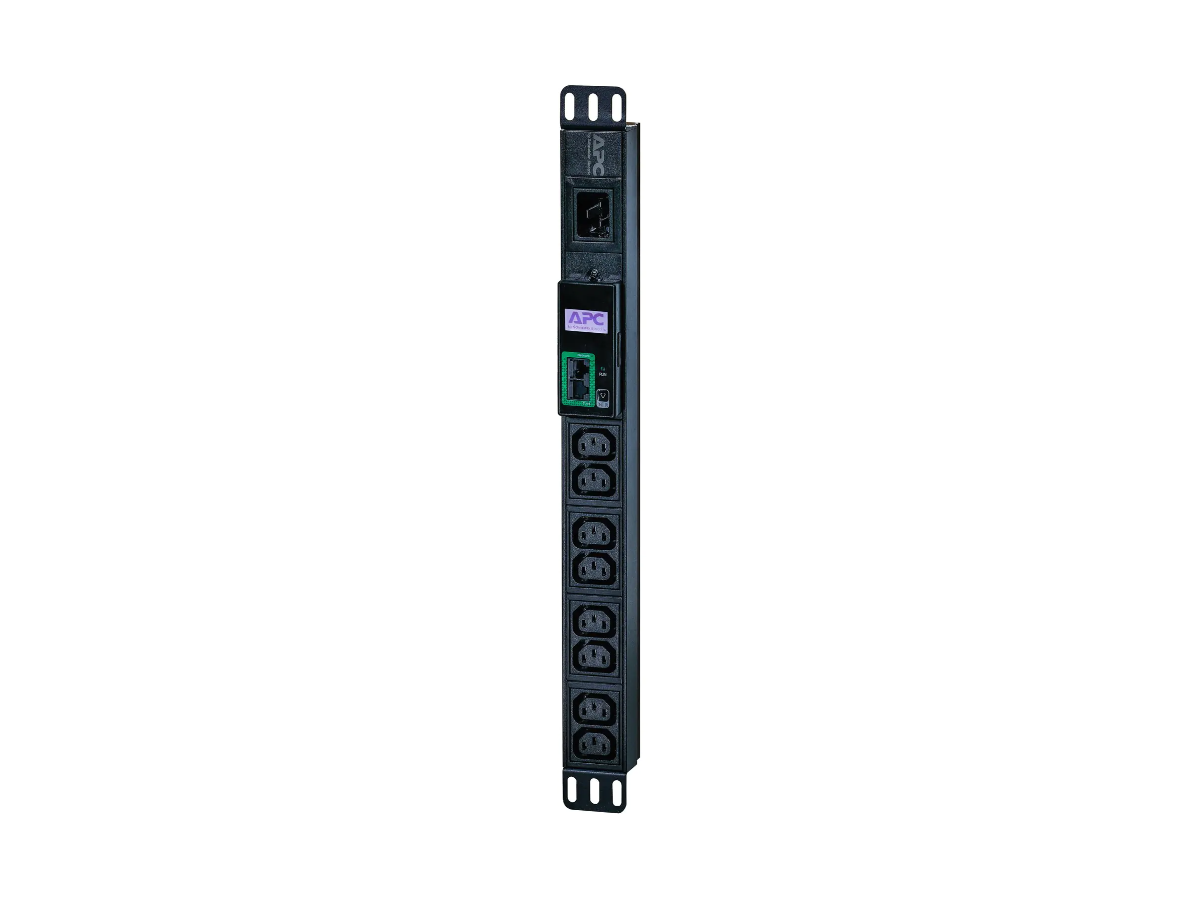 APC Easy Metered Rack PDU EPDU1016M - Stromverteilungseinheit (Rack - einbaufähig) - Wechselstrom 200/208/230 V - 3680 VA - Ethernet - Eingabe, Eingang IEC 60320 C20 - Ausgangsanschlüsse: 8 (power IEC 60320 C13) - 1U - 2.5 m Schnur - Schwarz - für P/