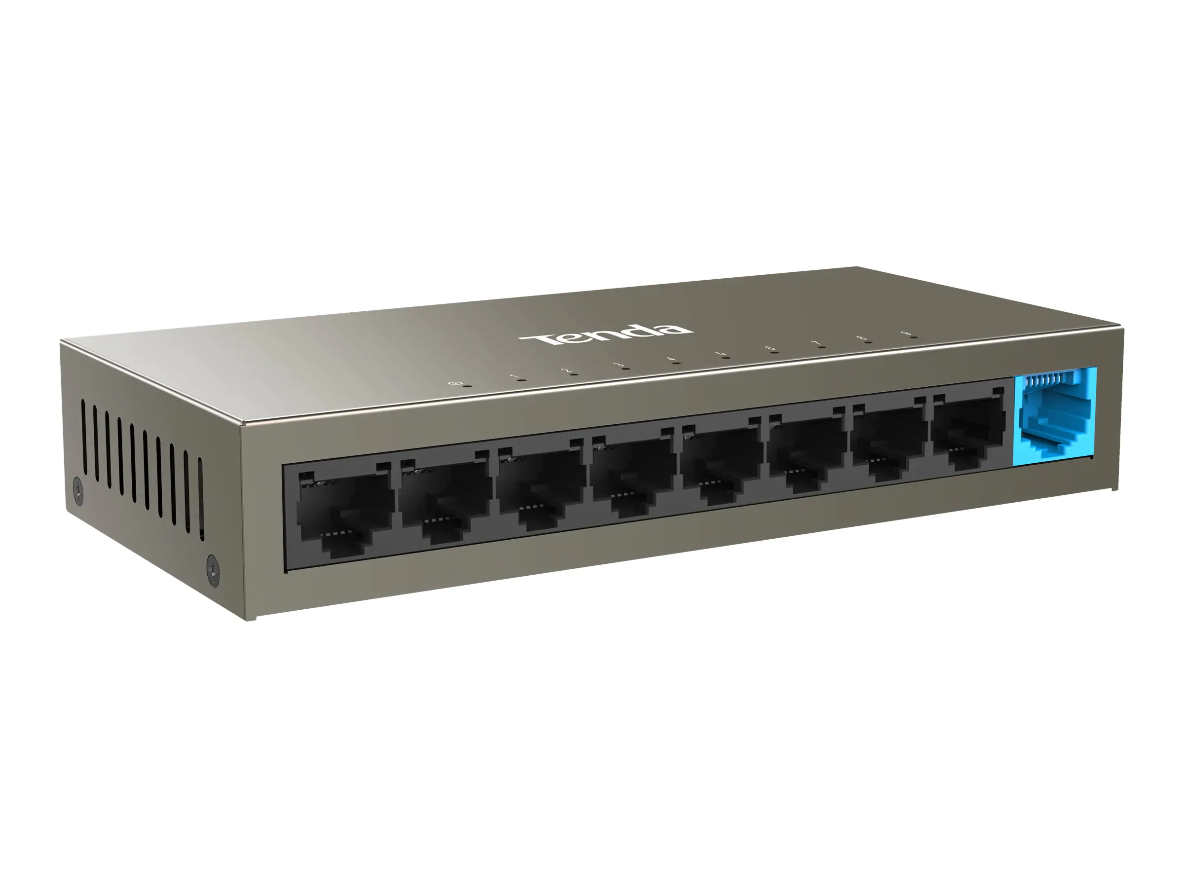 Tenda TEF1109D - Switch - unmanaged - 8 x 10/100 + 1 x 10/100 (Uplink) - Desktop