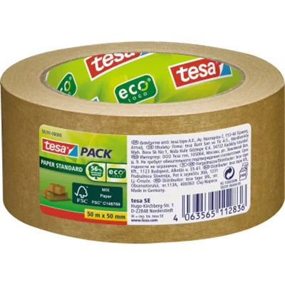 Tesa pack Papier Standard ecoLogo braun -Packband 58291-00000-01