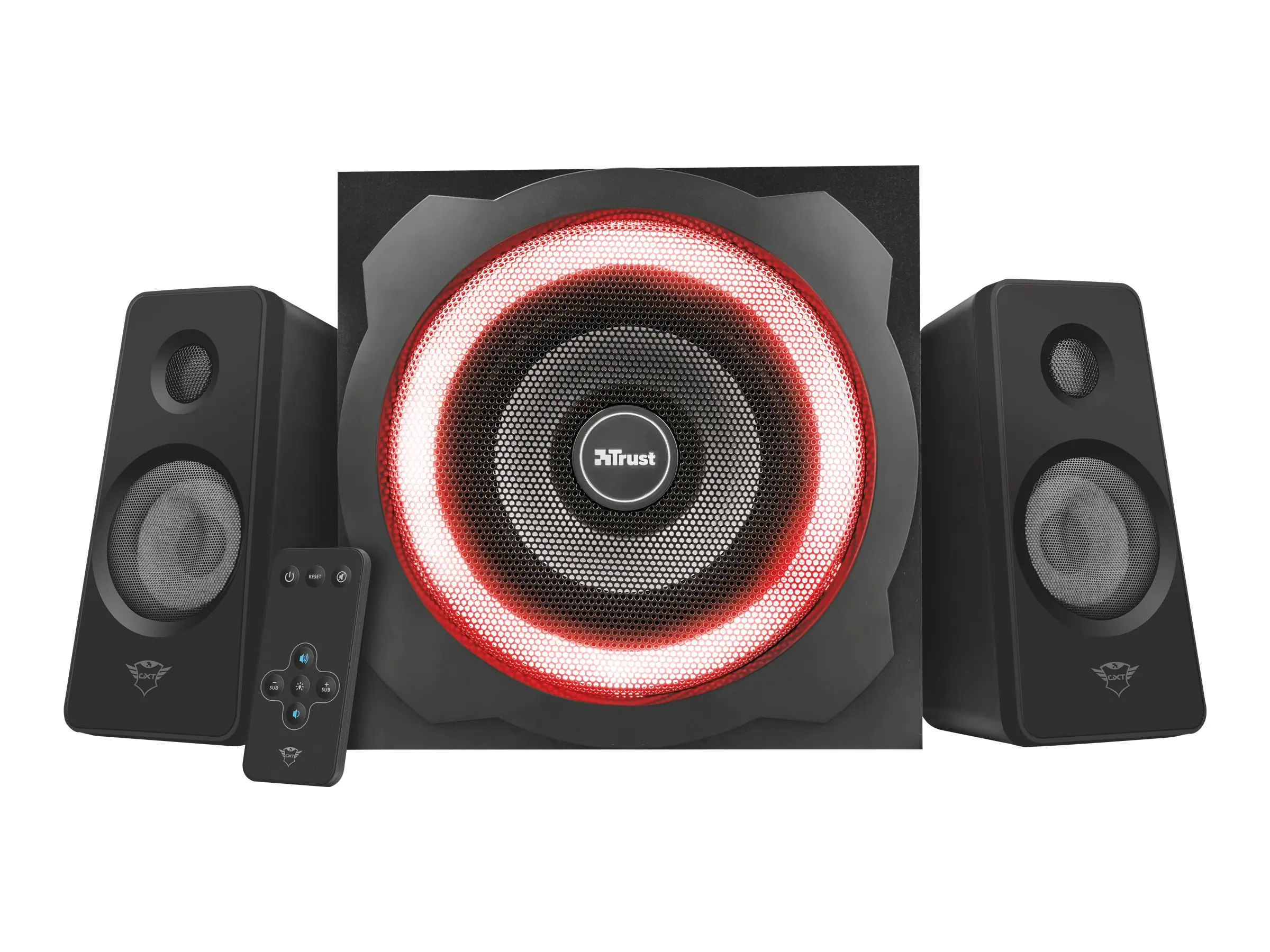 Trust GXT 629 Tytan - Lautsprechersystem - für PC - 2.1-Kanal - 60 Watt (Gesamt)