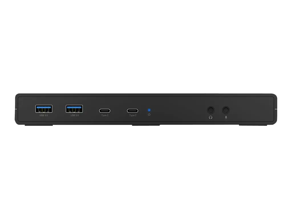 ICY BOX IB-DK2245AC - Dockingstation - USB-C / Thunderbolt 3 - 2 x HDMI, 2 x DP - GigE - 100 Watt