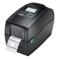 GoDEX RT230i, Direkt Wärme/Wärmeübertragung, 300 x 300 DPI, 127 mm/sek, Kabelgebunden, Schwarz GP-RT230I