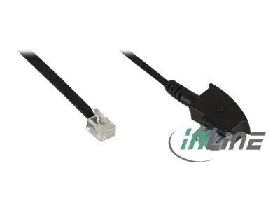 InLine - Telefonkabel - TAE-N (M) zu RJ-11 (M) - 20 m