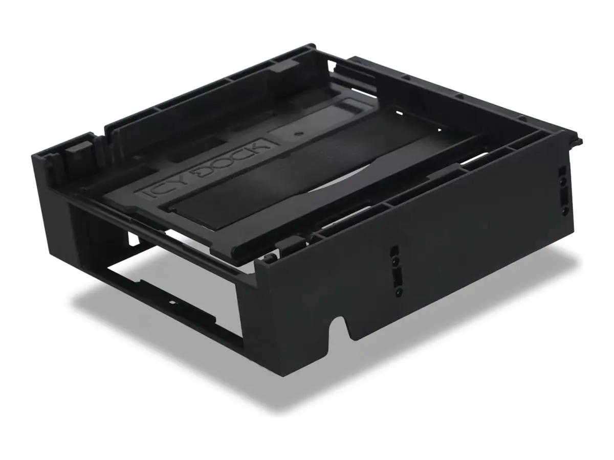 Icy Dock FLEX-FIT Duo MB343SPO - Laufwerksschachtadapter - 5.25" to 1 x 3.5" and 1 x 5.25" Slim Line (13,3 cm bis 1 x 8,9 cm und 1 x 13,3 cm Slim Line)