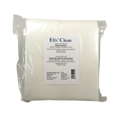 Elix Reinigungstuch ElixClean LCD-/TFT-/Touch-Screens, Tastaturen, Optik, Elektronik trocken 50 St./Pack.