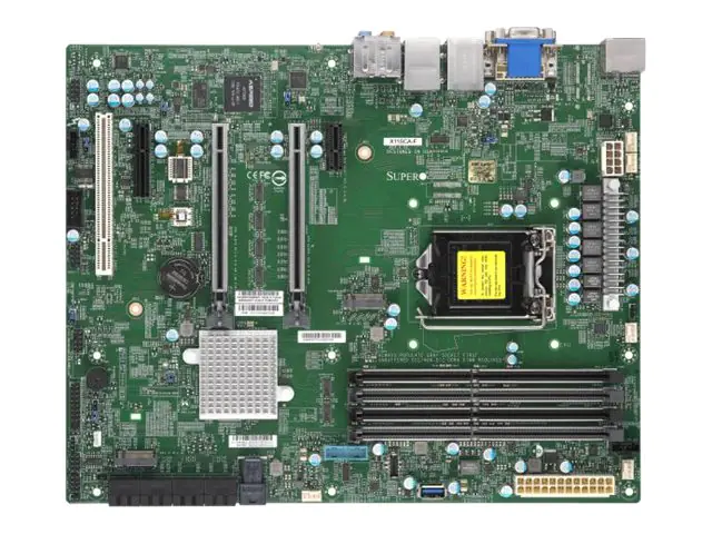 SUPERMICRO X11SCA-F - Motherboard - ATX - LGA1151 Socket - C246 Chipsatz - USB 3.1 Gen 1, USB-C Gen2, USB 3.1 Gen 2 - 2 x Gigabit LAN - Onboard-Grafik (CPU erforderlich) - HD Audio