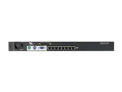 ATEN KL1508N - KVM-Konsole mit KVM-Switch - 8 Anschlüsse - PS/2 - 48.3 cm (19") KL1508AN-AXA-SWG