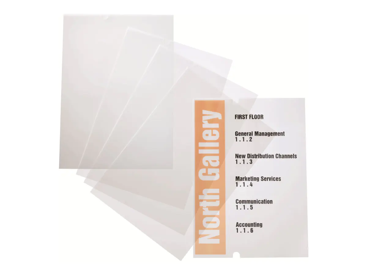 Durable CRYSTAL SIGN - A4 (210 x 297 mm) 20 Stck. 483519