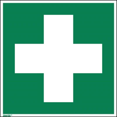 Hinweisschild Erste Hilfe E03 200x200mm PVC
