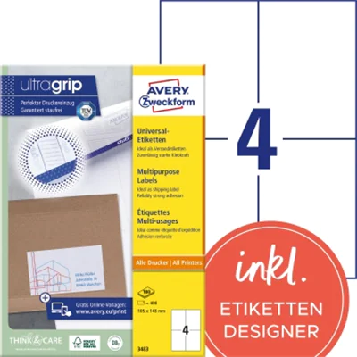 Avery Zweckform A 3483