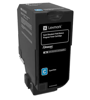 Lexmark - Cyan - Original - Tonerpatrone LCCP, LRP - für Lexmark CS720de, CS720dte, CS725de, CS725dte, CX725de, CX725dhe, CX725dthe