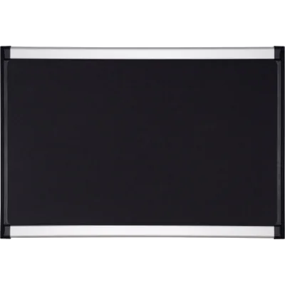 Bi-office Pinnwand Provision PVI050401 120x90cm Gewebe schwarz