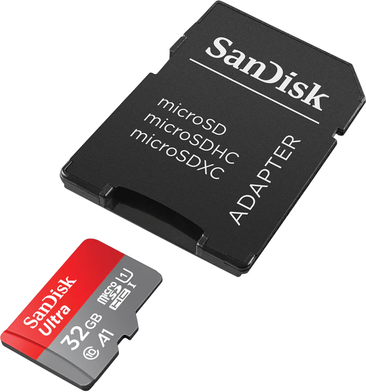 SanDisk Ultra - Flash-Speicherkarte (microSDHC/SD-Adapter inbegriffen) - 32 GB - A1 / UHS-I U1 / Class10 - microSDHC UHS-I