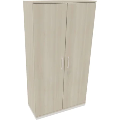 Flügeltürenschrank 5OH B1000xT442xH1869 ws/Akazie