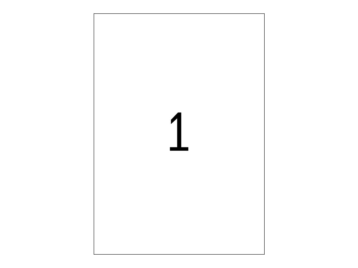 HERMA Special - Papier - matt - permanent selbstklebend - grün - A4 (210 x 297 mm) 4404