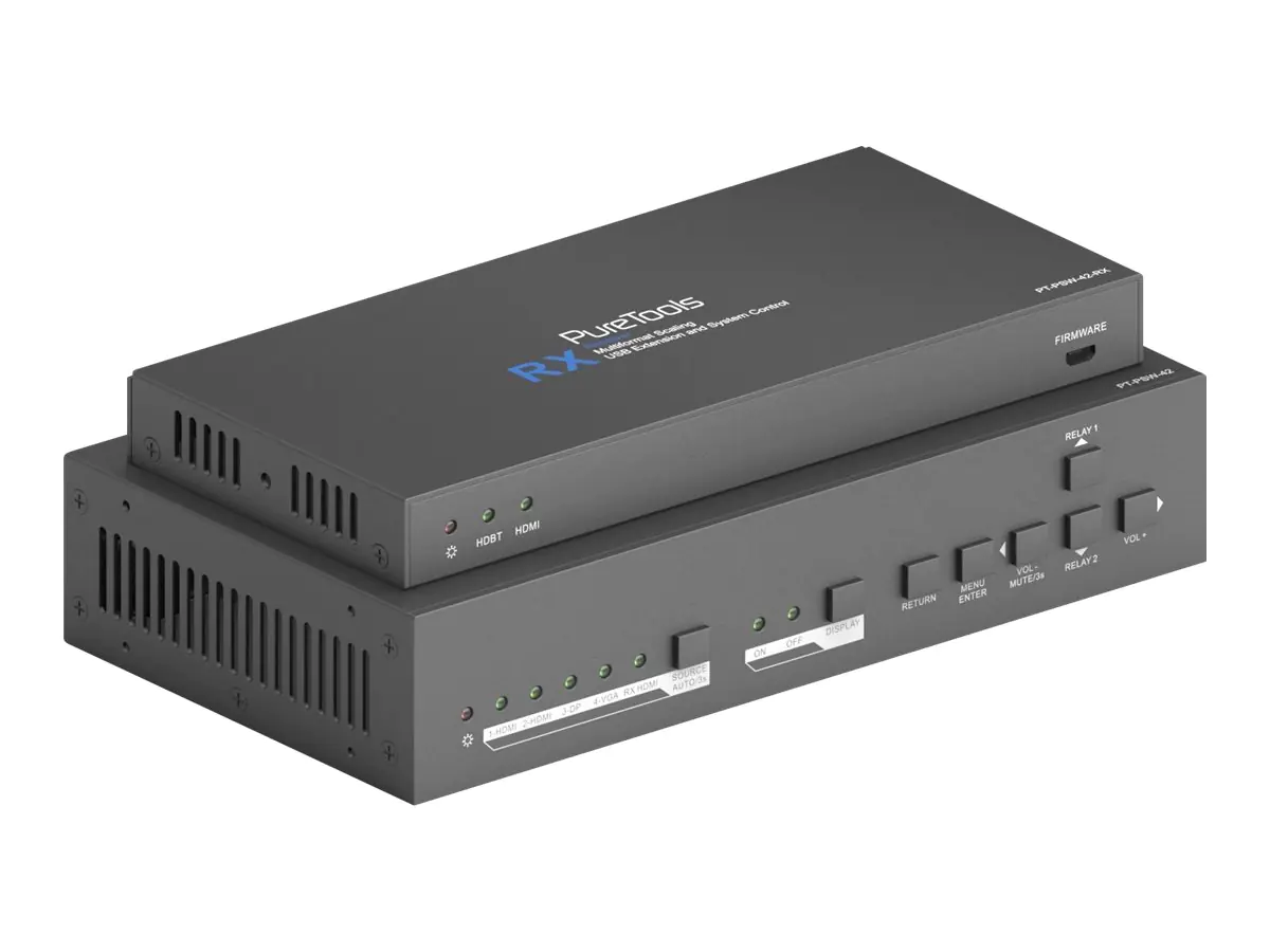 PureLink PureTools PT-PSW-42 - Multi-Format-to-HDMI/HDBaseT Converter / Scaler / Switcher